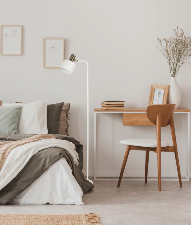 CLA Flotar Floor Lamp - White lifestyle pic
