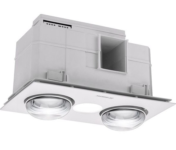 Martec Forme 2 Heat bathroom heater White - MBHF2LW - full