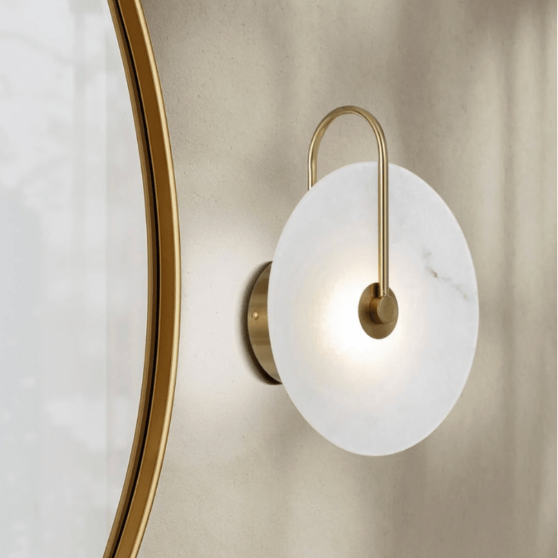Zonder Antique Gold Interior Wall Light ZONDER WB-AG - lifestyle