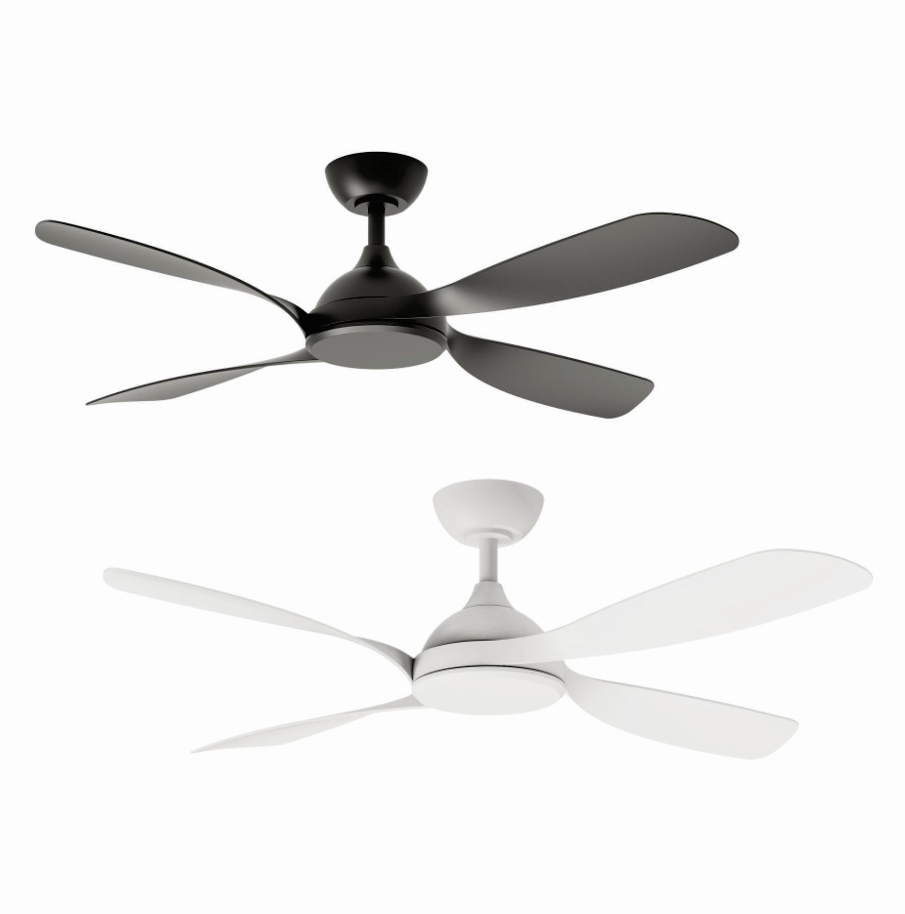 Hampton DC 52in Matt  - no light - 2 colours