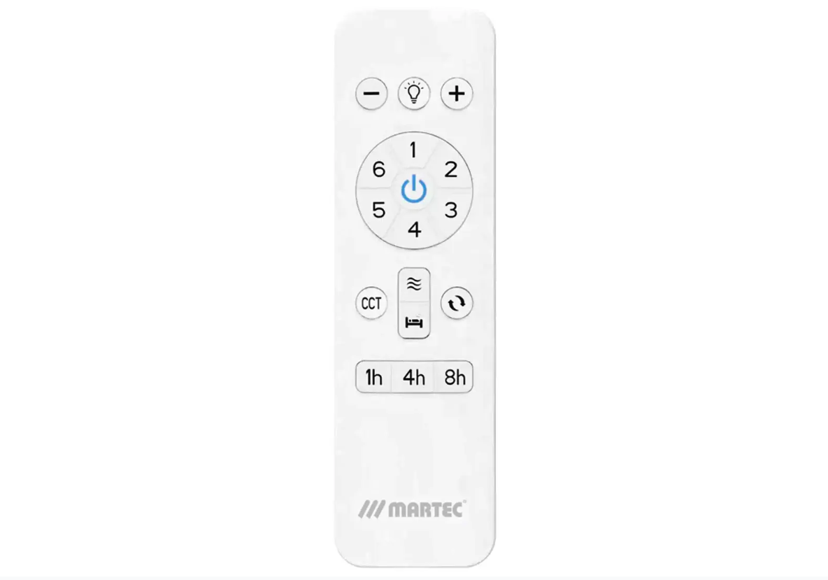 Hampton DC 52in Matt  - no light - 2 colours - remote