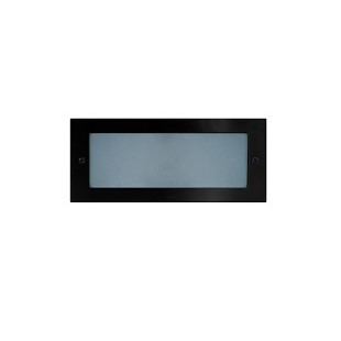 Light Club Havit Lighting HV3003T Plain Faced Black Brick Light
