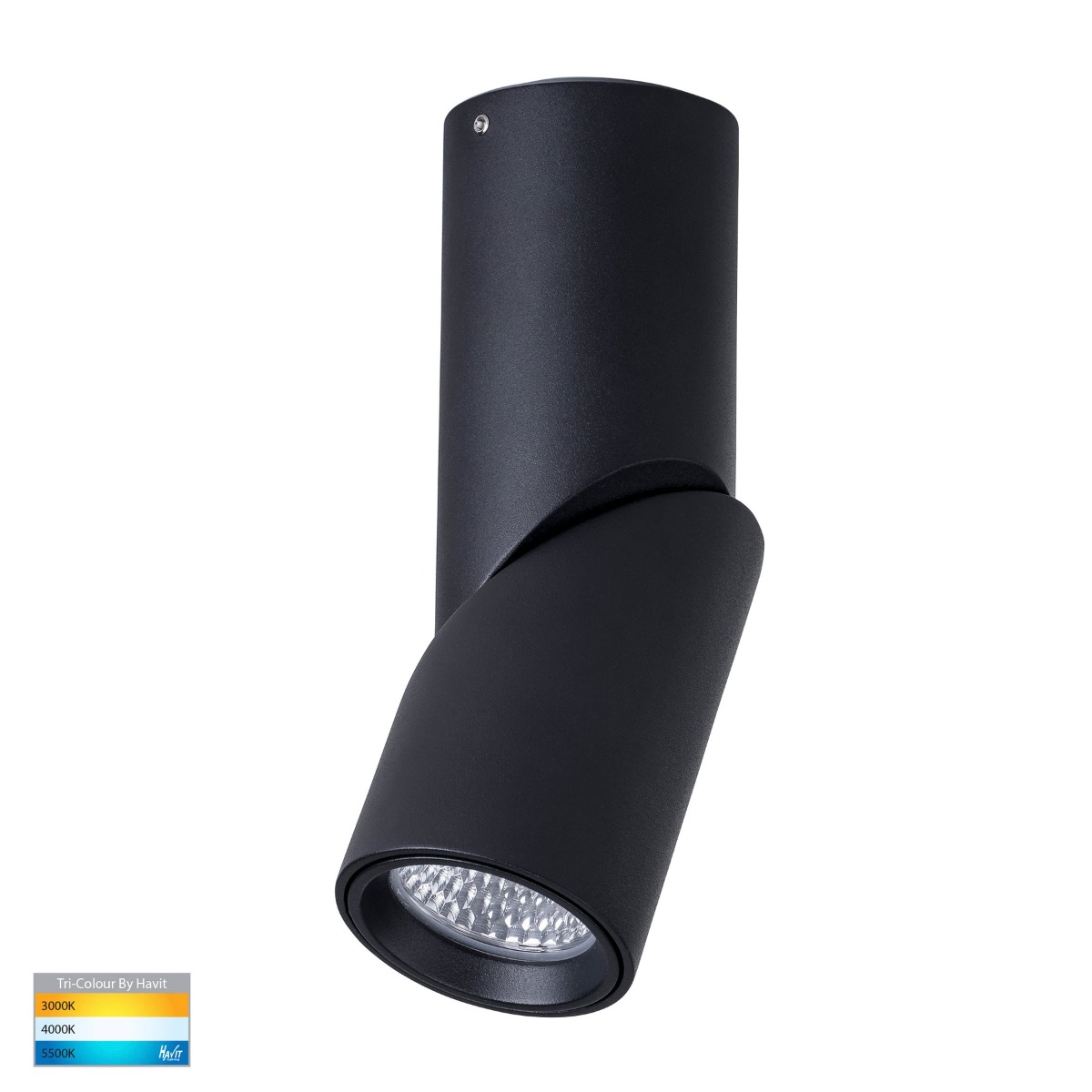 Havit Nella 7w Adjustable Surface mounted spotlight HV5822T-BLK adjust