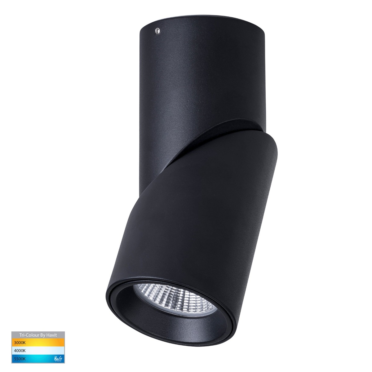 Havit Nella 12w Adjustable Surface mounted spotlight HV5823T-BLK