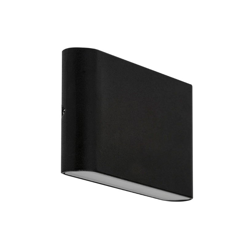 Lisse Large Up/ Down Exterior Wall Light - black