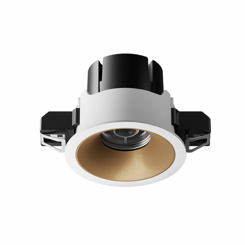 Unios ION R 103mm LED Downlight (13watt) - White / Gold