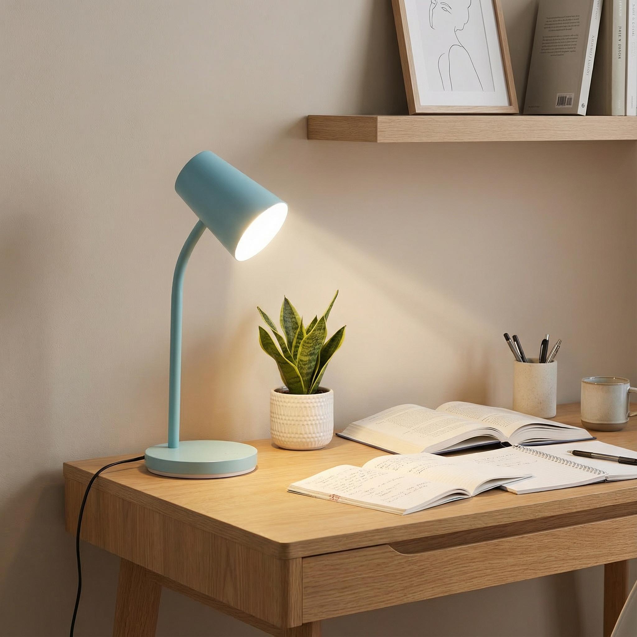 Jasper Desk Lamp Pastel Green 205213N - lifestyle