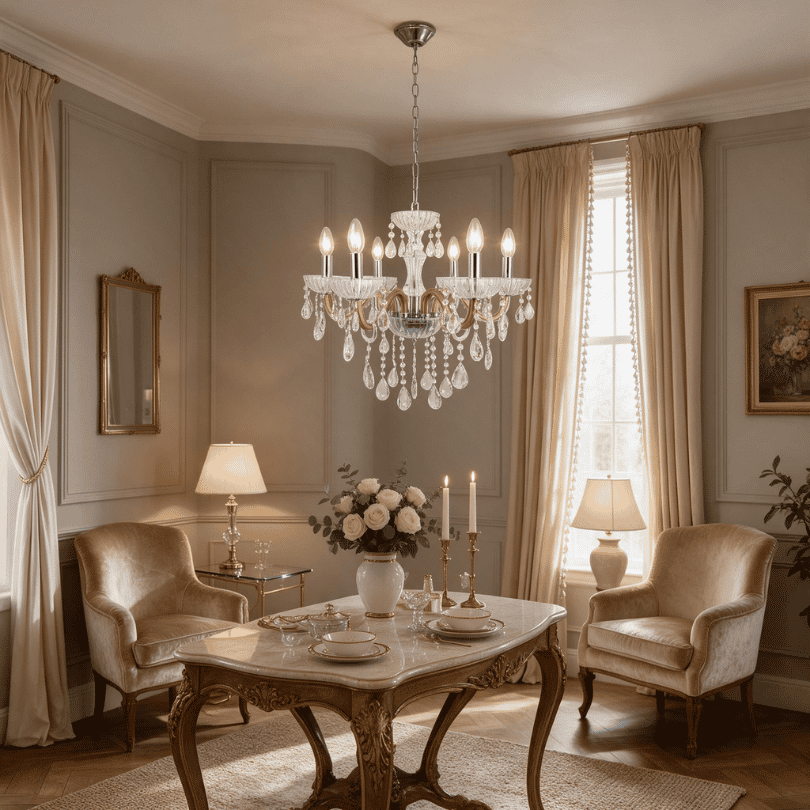 Ailia Imports Jolene 6lt Crystal pendant - lifestyle