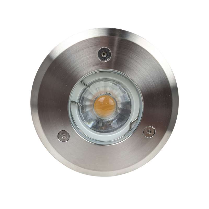 Lumenesk Moro 12volt 316 Stainless Steel inground light - face