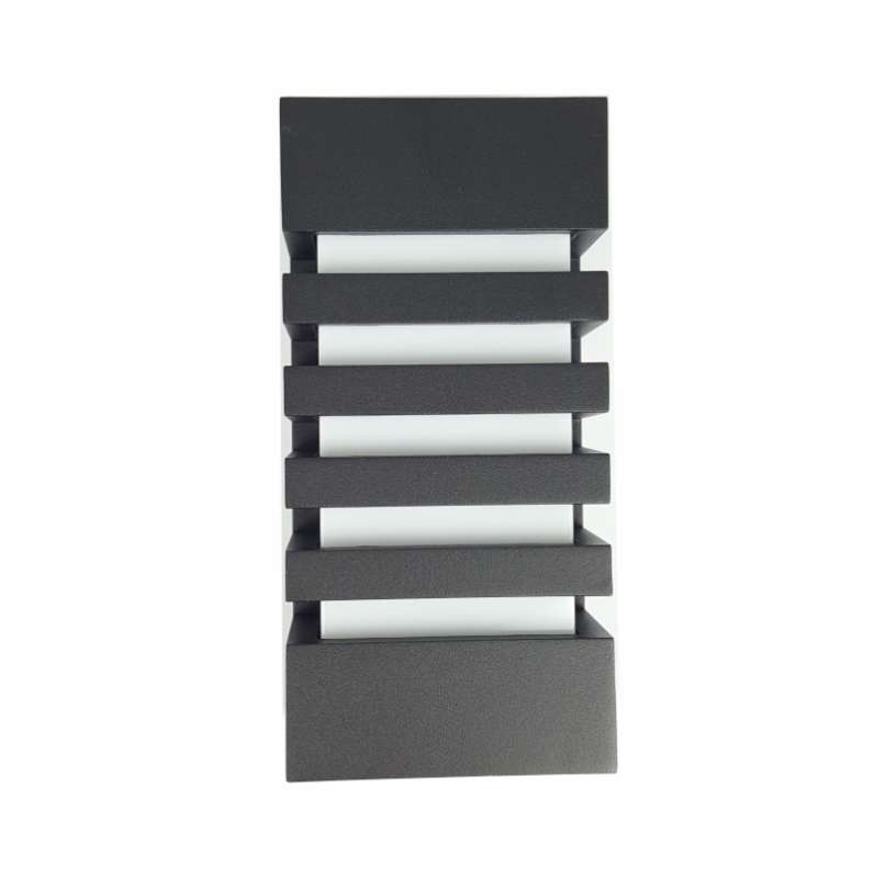 AE-4104BLK Leyden Black Wall Light Front
