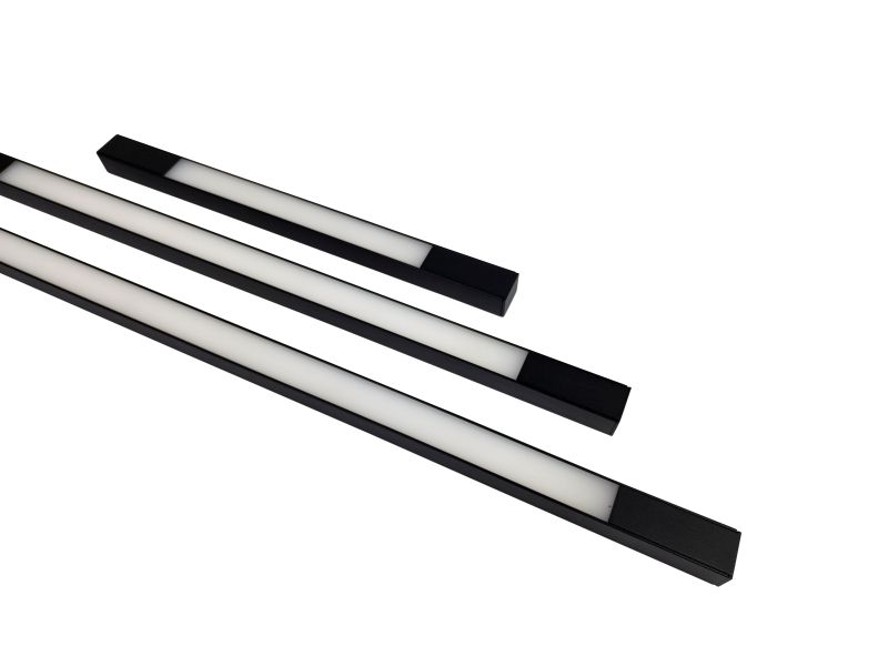 Magnetic Track Linear LED Battens - Group closeup