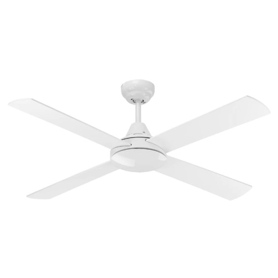 Mercator Lighting Lonsdale 48" White Ceiling Fan No Light