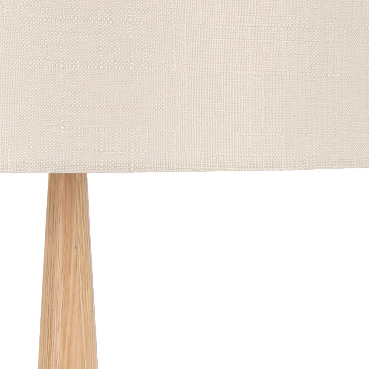 Telbix Lighting Lovisa Oak Floor Lamp Shade Close up