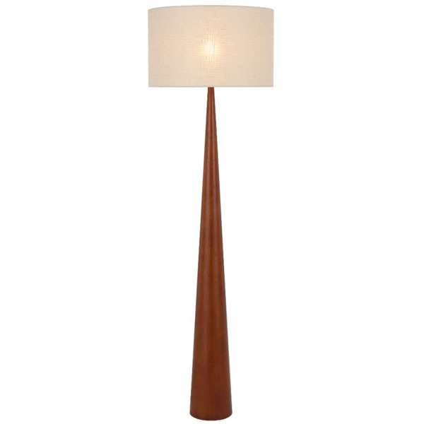 Telbix Lighting Lovisa Walnut Floor Lamp