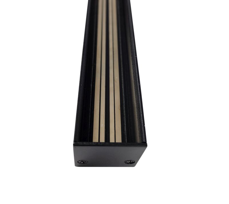 Magnetic Track - 2m Length of Track - Black power rails