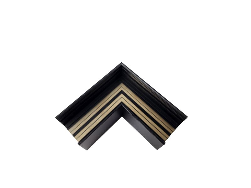 Magnetic Track L Corner Joiner - Black