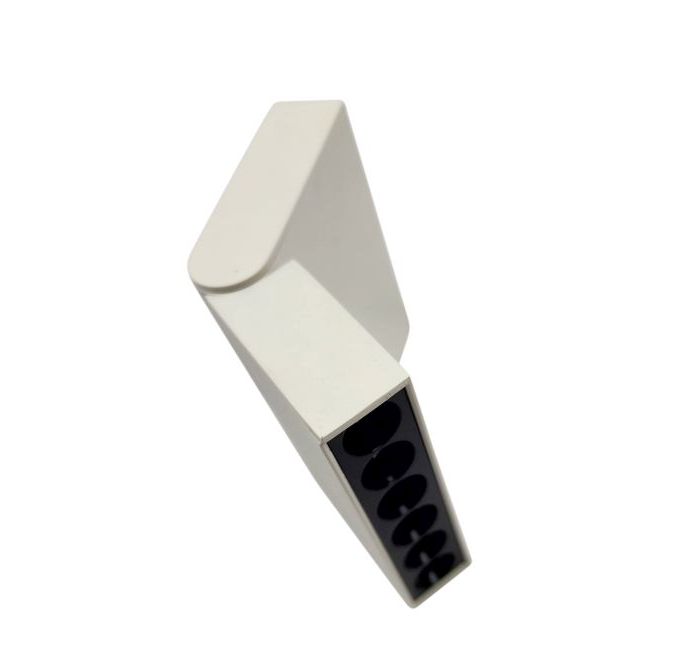 Magnetic Track Fold 6 - 8watt Adjustable spotlight - White