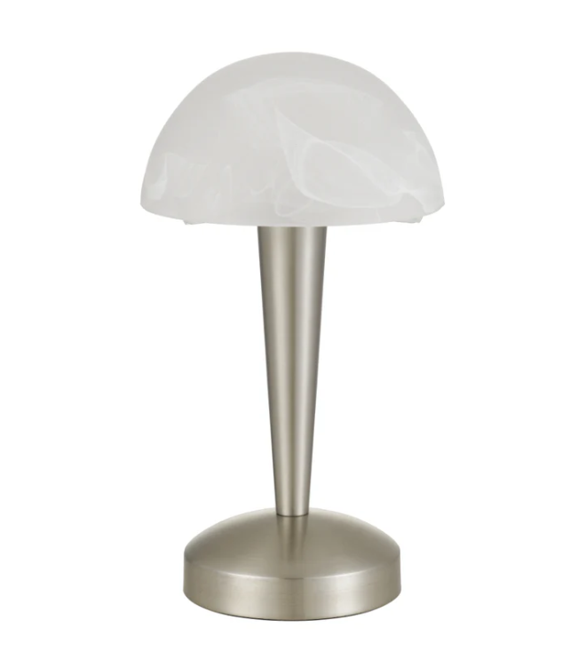 Telbix Lighting Mandel Touch Lamp Nickel