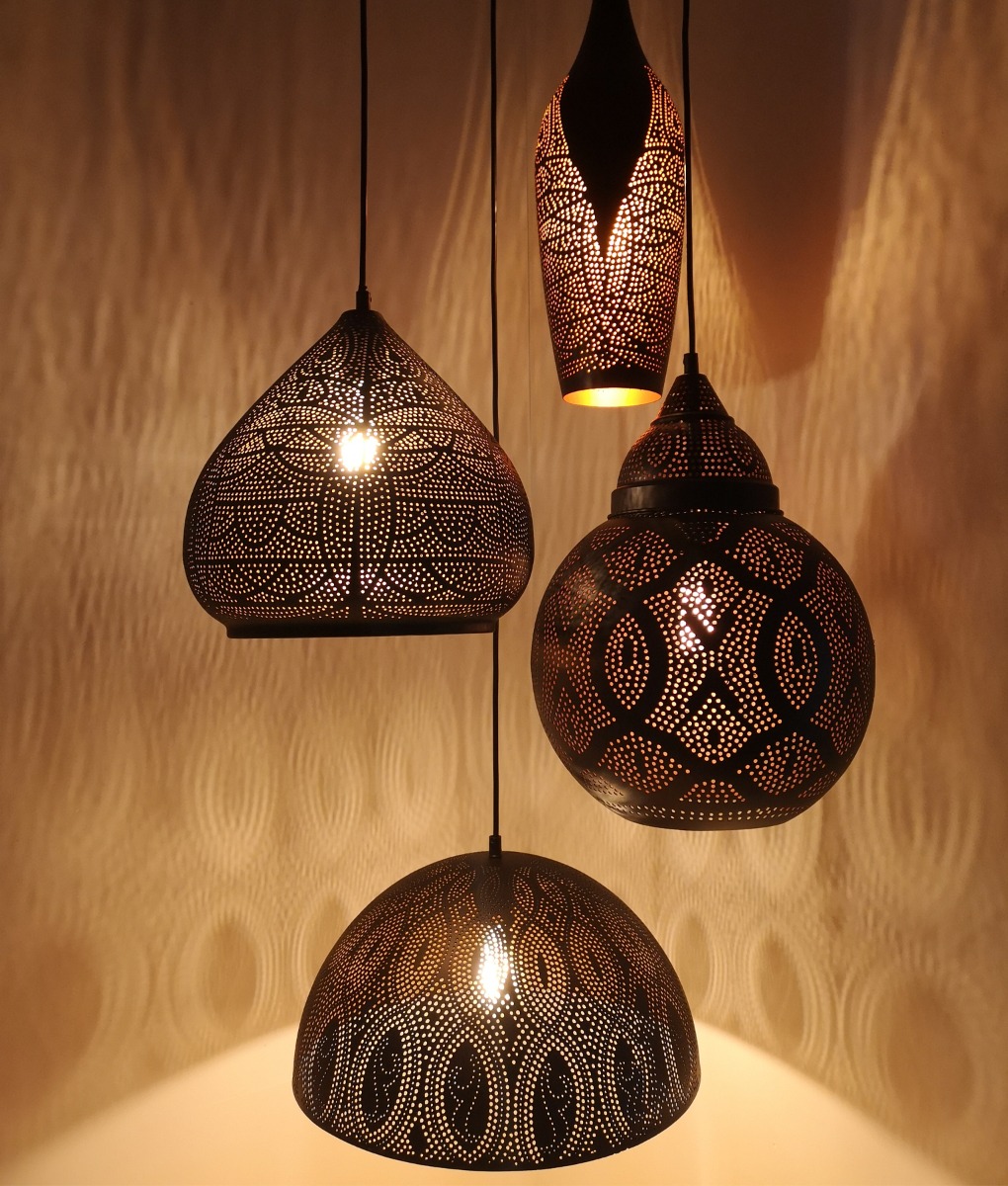 CLA Marrakesh 2 Black Pendant light - group image