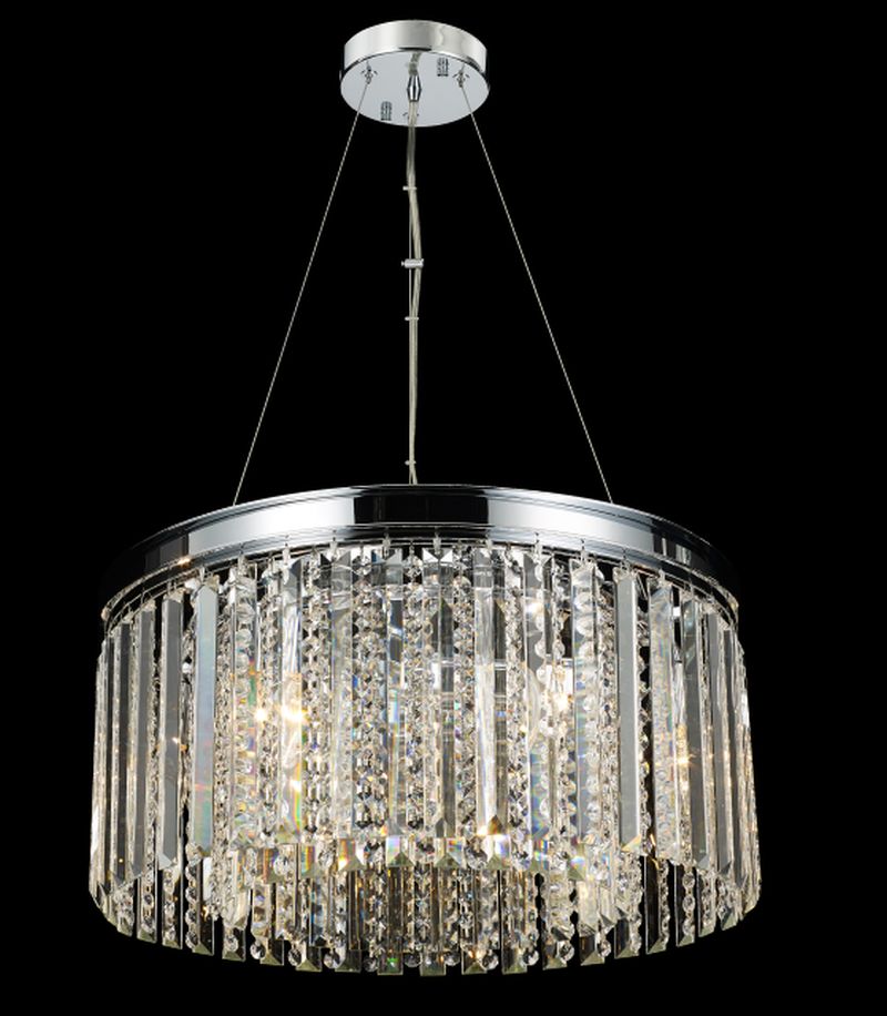 Ailia Imports Matilda 500mm 6LT Crystal Pendant AC-1580-500-CHR