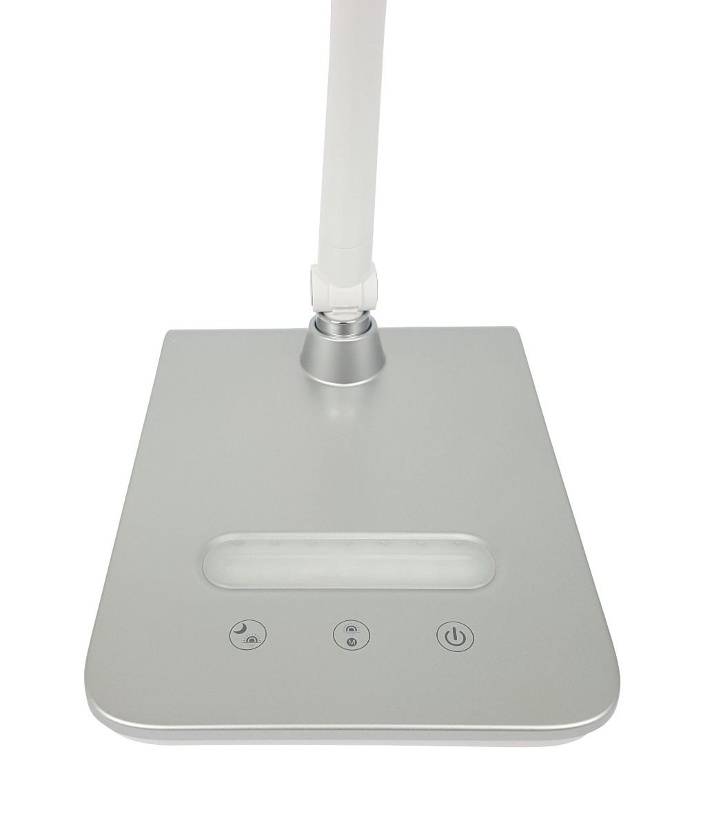 Max LED Desk Lamp - Silver - Base