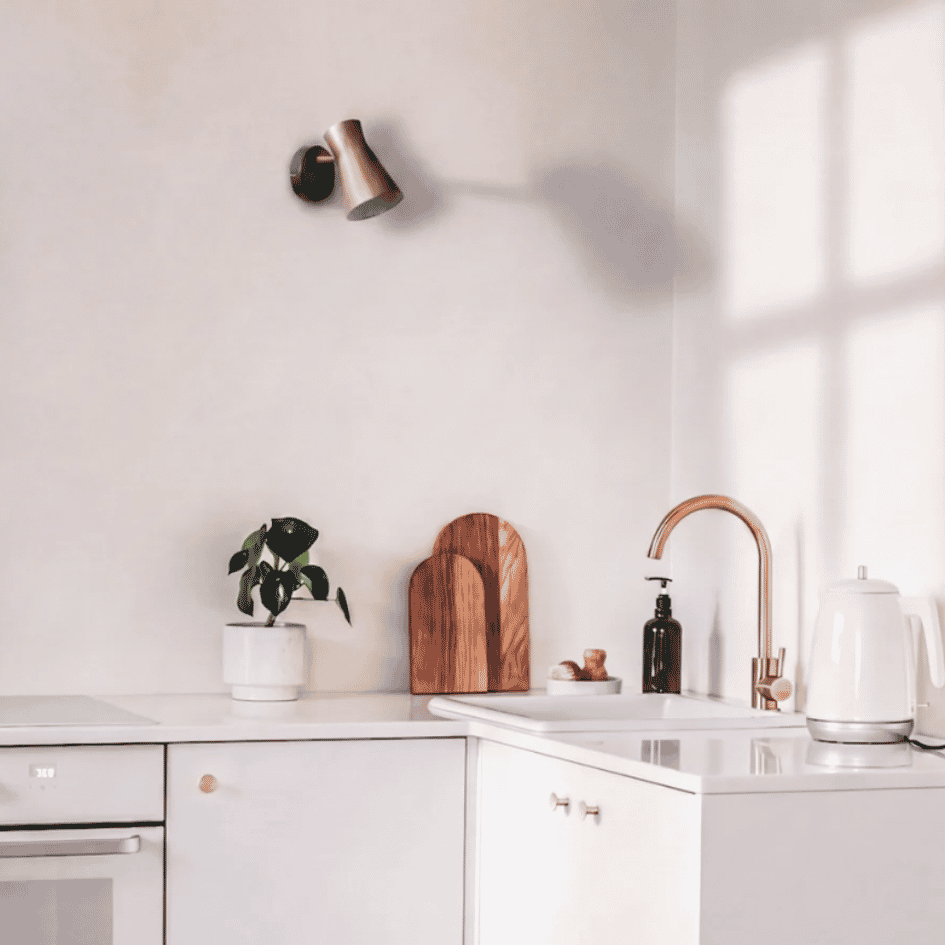 Mecto Wall Light - 3 Colours  - gold lifestyle