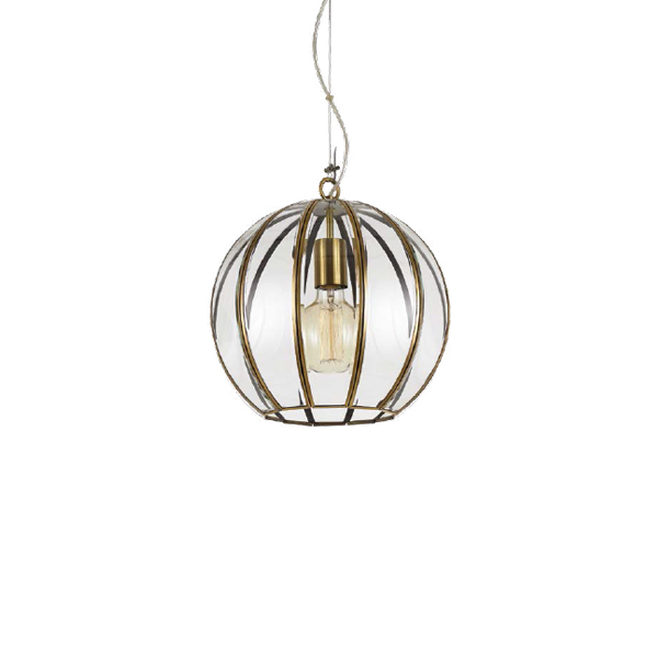Medina 30cm Antique Brass Pendant