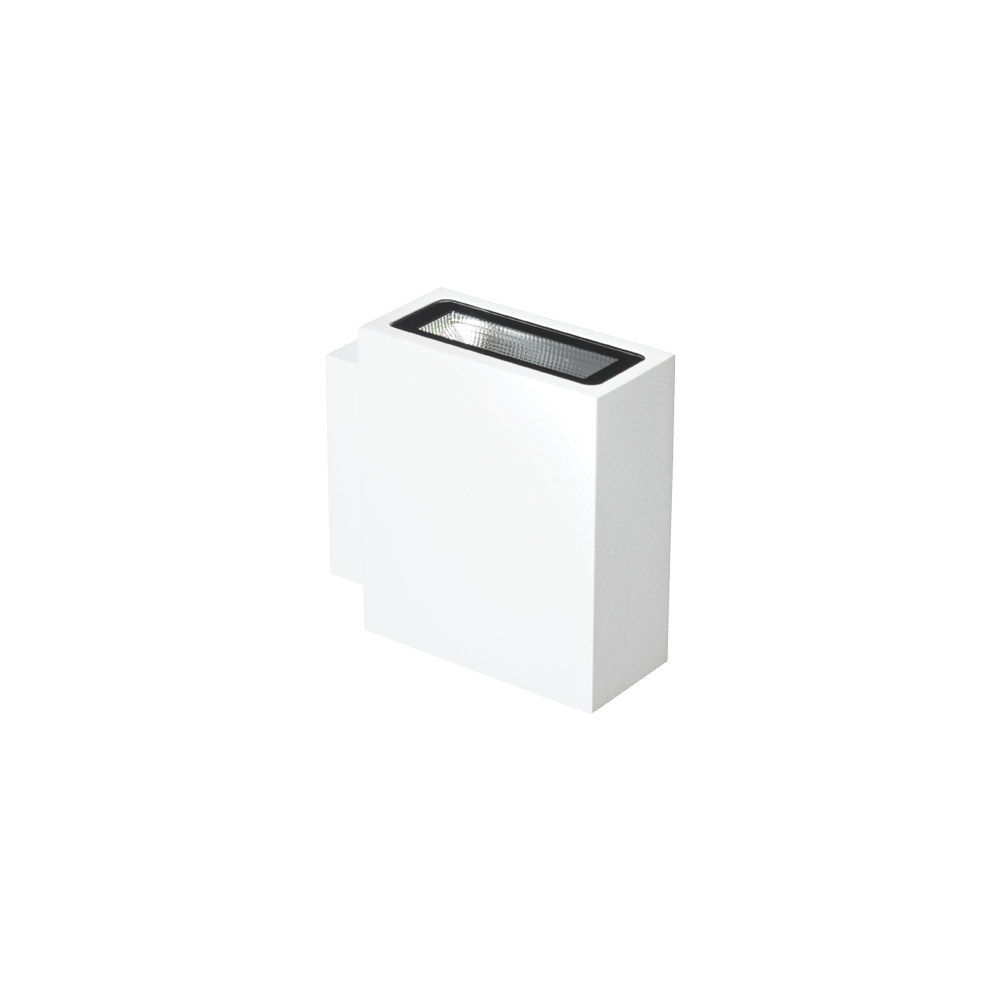 Unios Lighting Moonstone White Exterior Wall Light