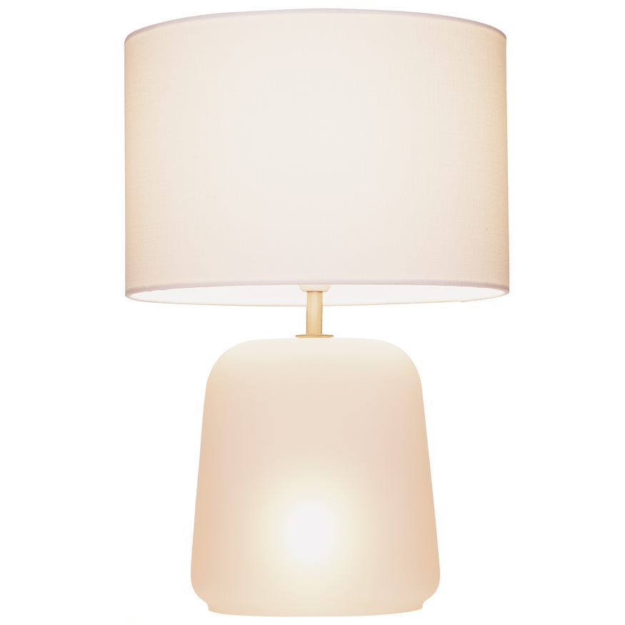 Mercator Chelsea Frost Table lamp MTBL029HWT