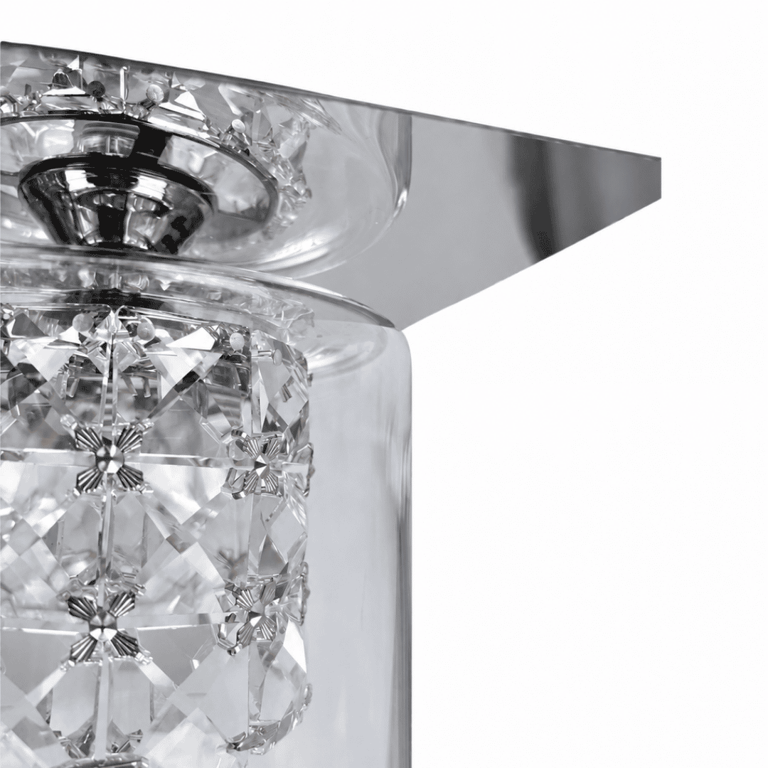 Myrtle 4 Light Close to Ceiling CHR AO-3101-CLR - closeu up
