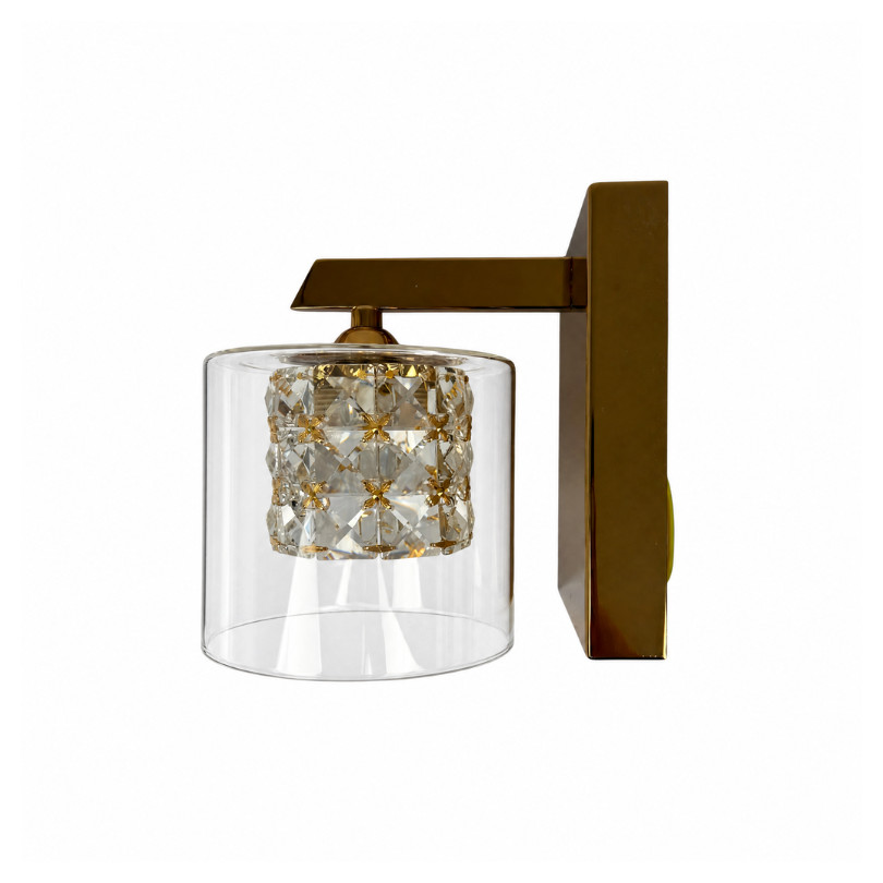 Myrtle 1LT Wall Light Gold AW-2109 - GLD - side