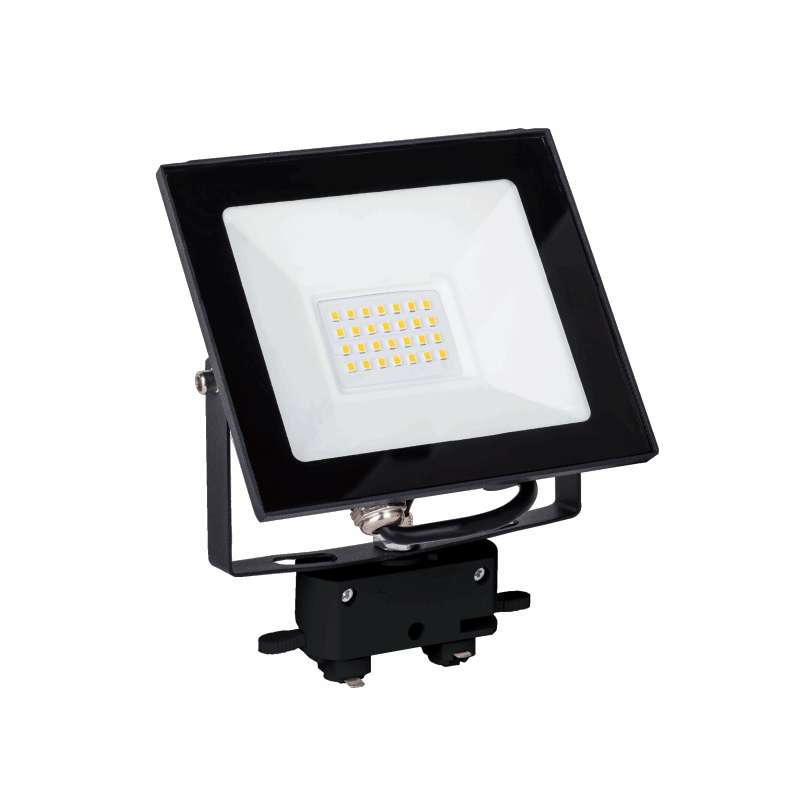 Telbix Neo 20w Track Floodlight - Black -4000K