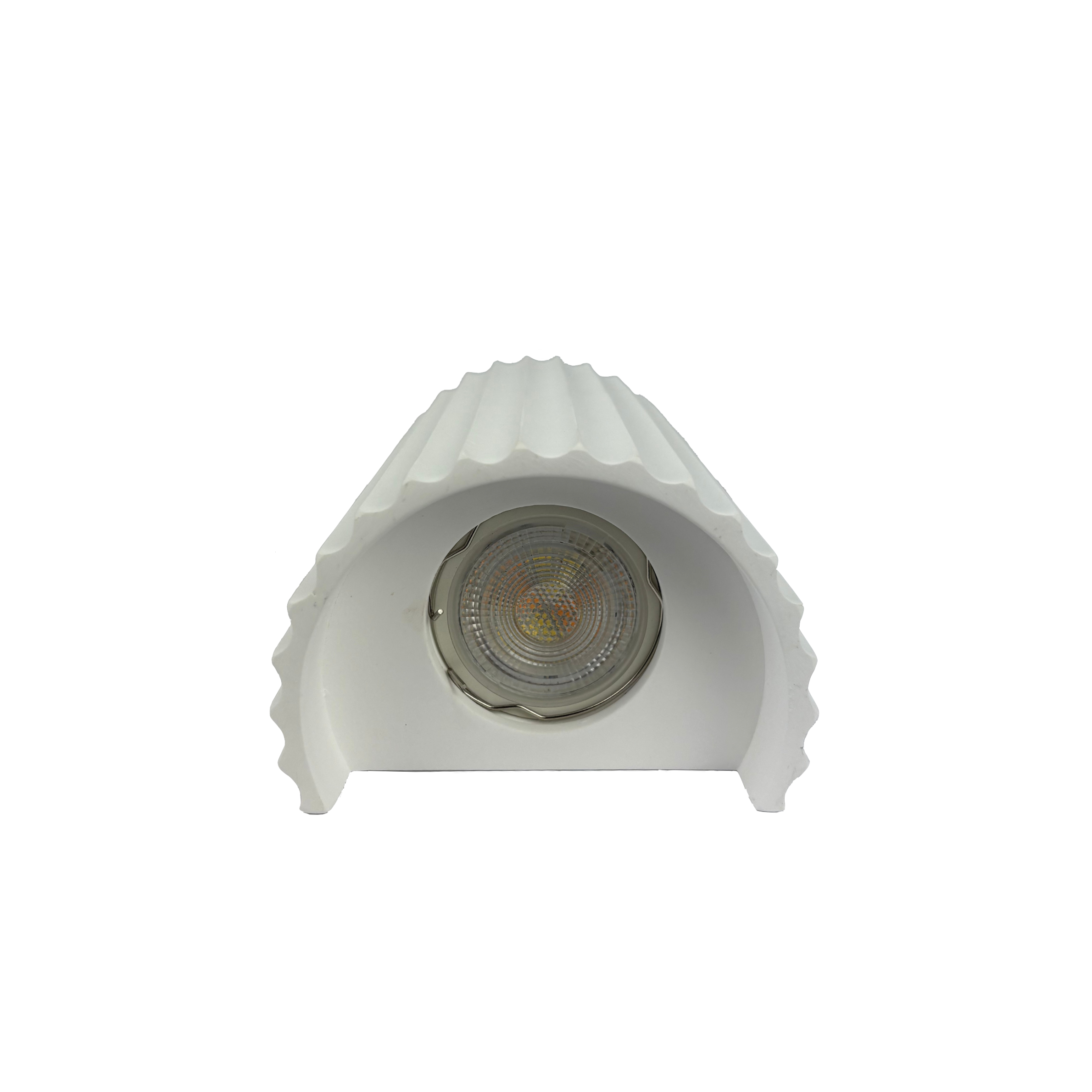 Netley - Up down Gypsum Wall light 2 x GU 10  (bottom view)