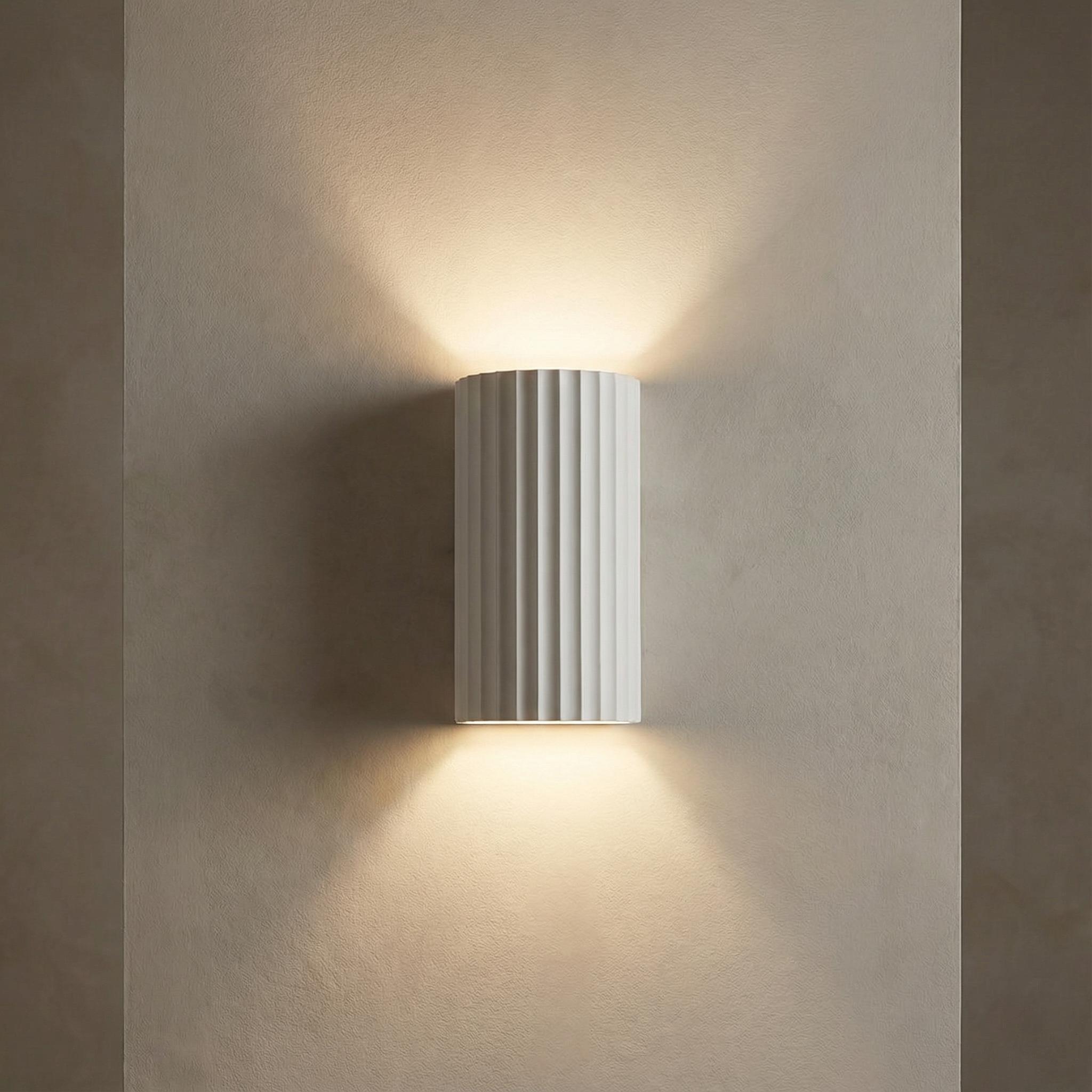 Netley - Up down Gypsum Wall light - lifestyle
