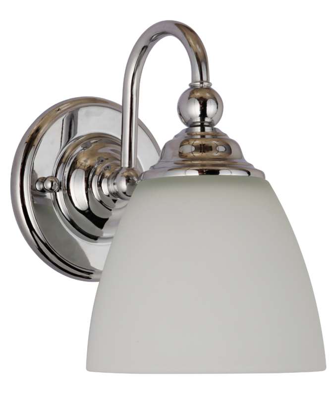 Nova 1 Light Chrome Wall light - Lode - down