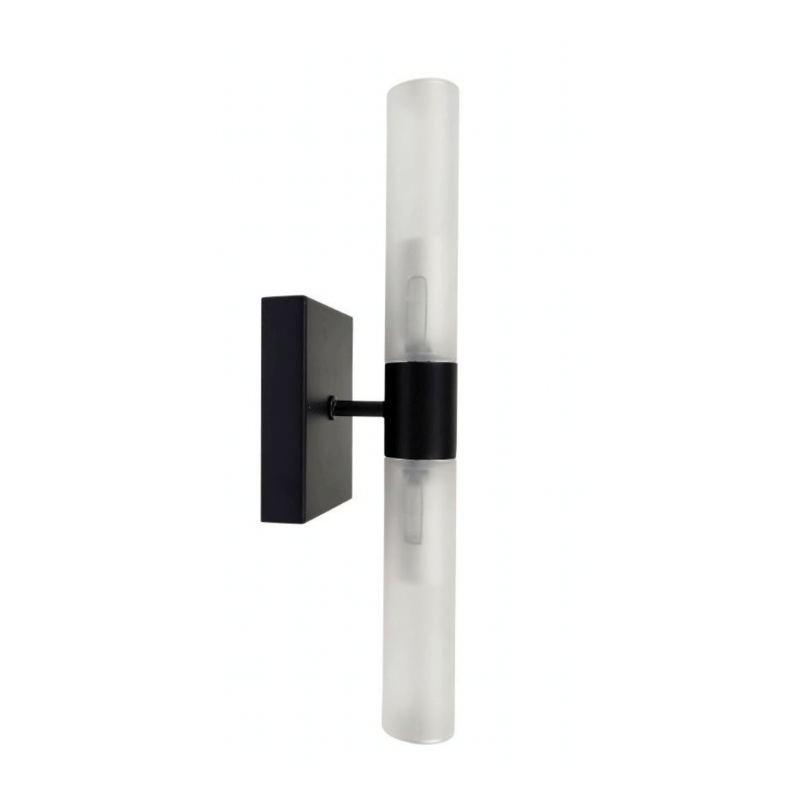 Odette Black 2LT Wall Light AW-2130-BLK