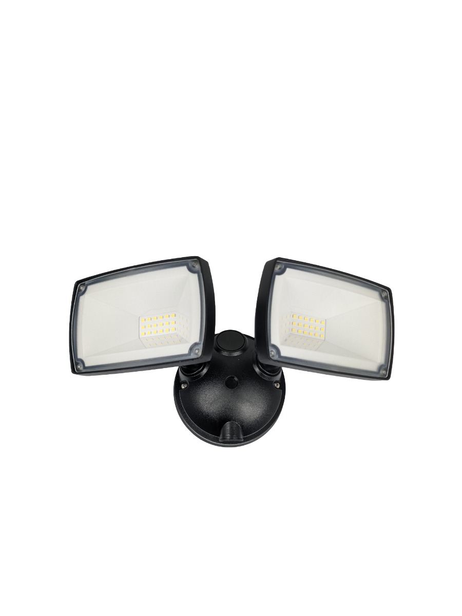 Mercator Onyx LED Flood Light - Double (No Sensor)
