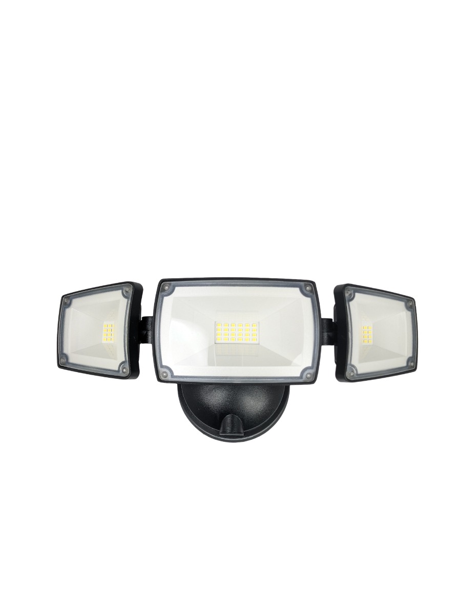 Mercator Onyx LED Flood Light - Triple (No Sensor)