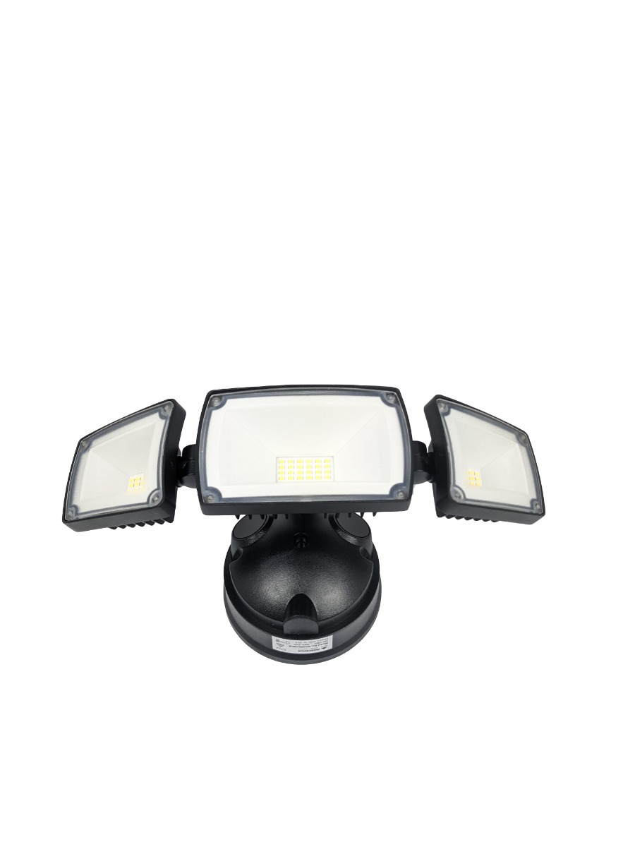 Mercator Onyx LED Flood Light - Triple (No Sensor)