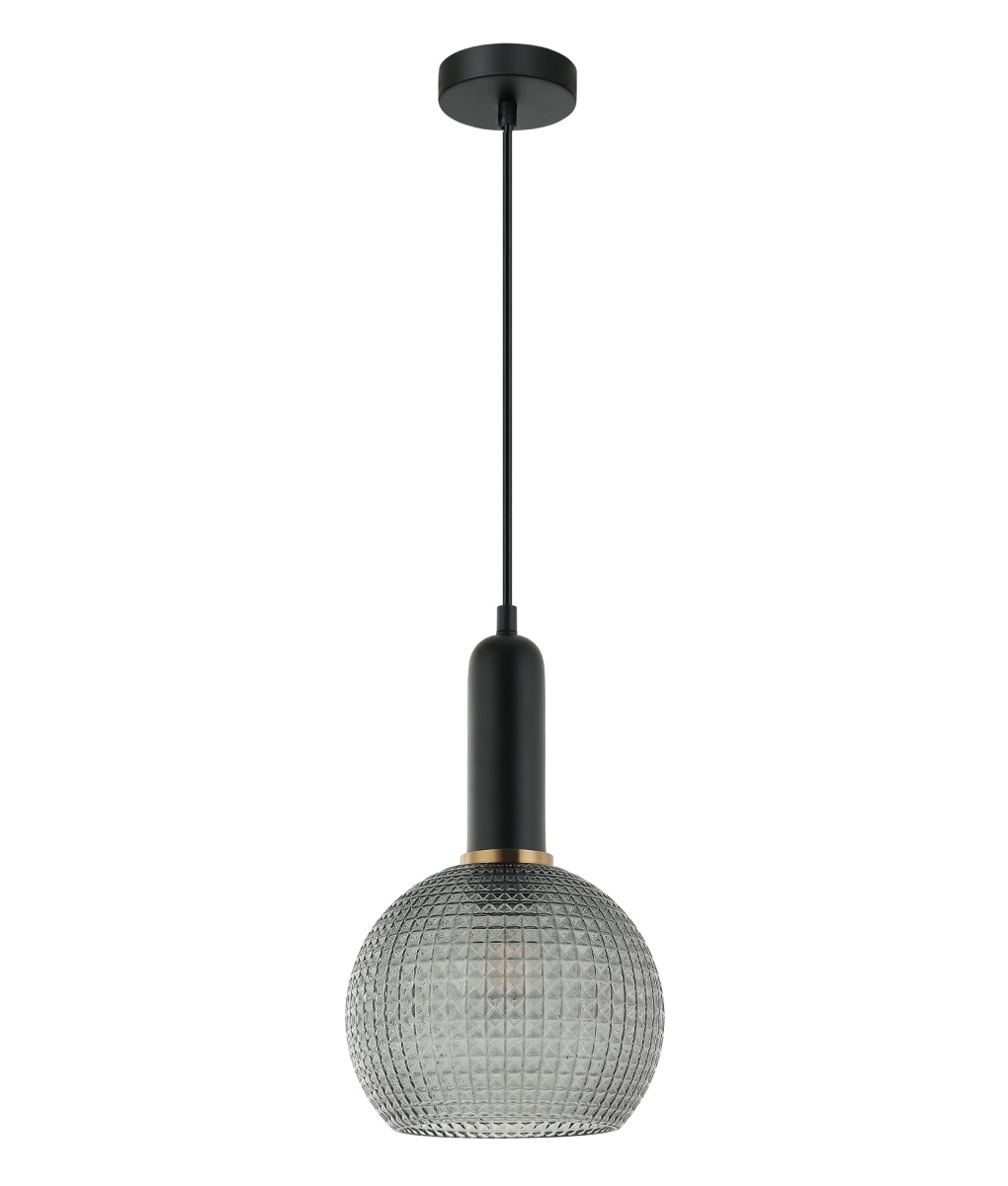 CLA Pelota 1 Smoke 1 Light Pendant