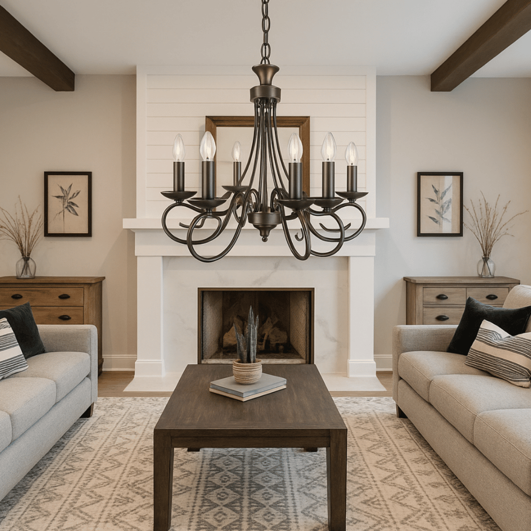 Piermont 6LT Silver Pendant - AP-1263-6-SIL - lifestyle 2
