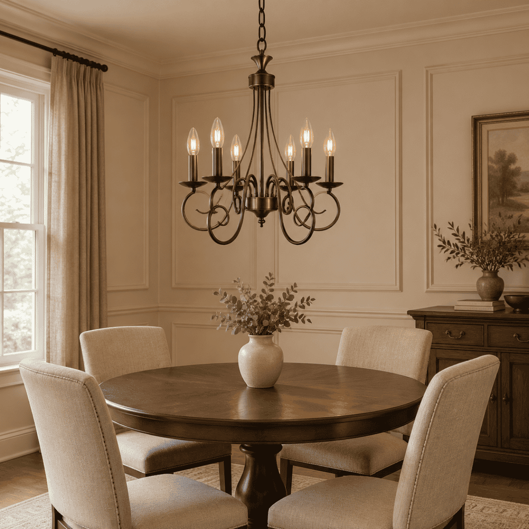 Piermont 6LT Silver Pendant - AP-1263-6-SIL - lifestyle 1 