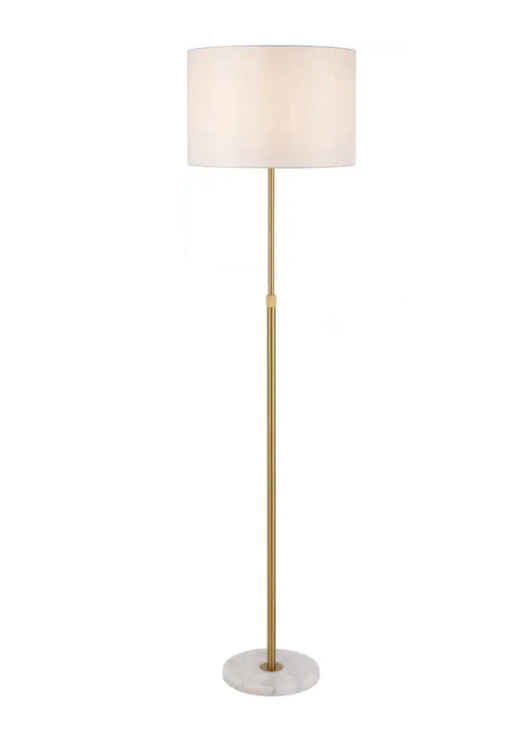 Telbix Lighting Placin Adjustable Floor Lamp Gold