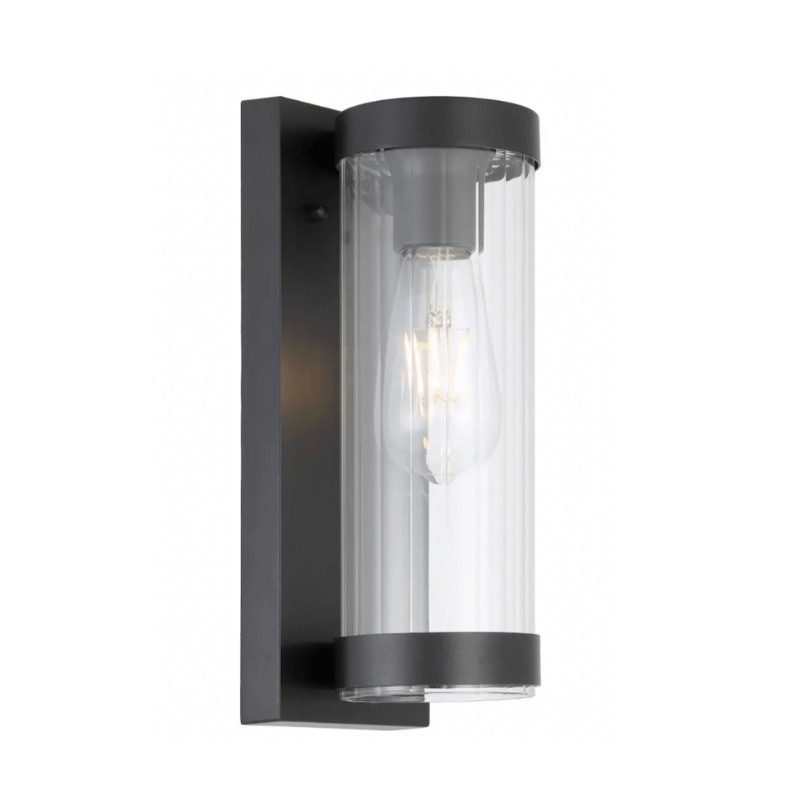 Provo Black Wall Light - IP43 - ES