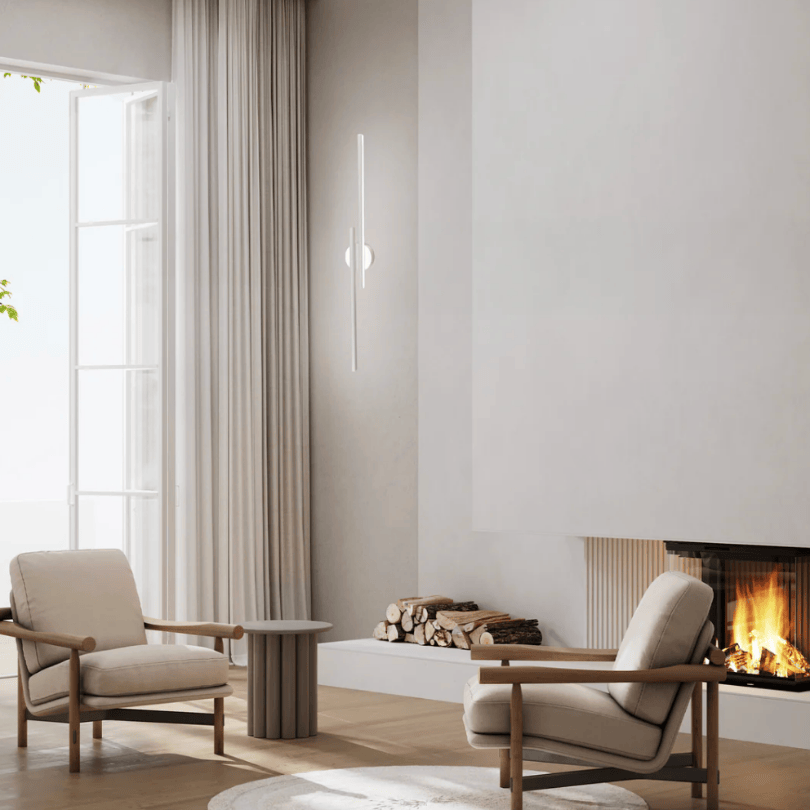 Racha White Interior Wall Light Racha2 - lifestyle