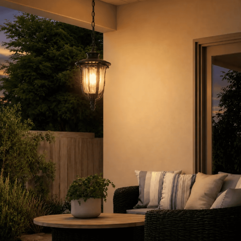 Ramiro 20 Pendant Black IP44 - lifestyle 1
