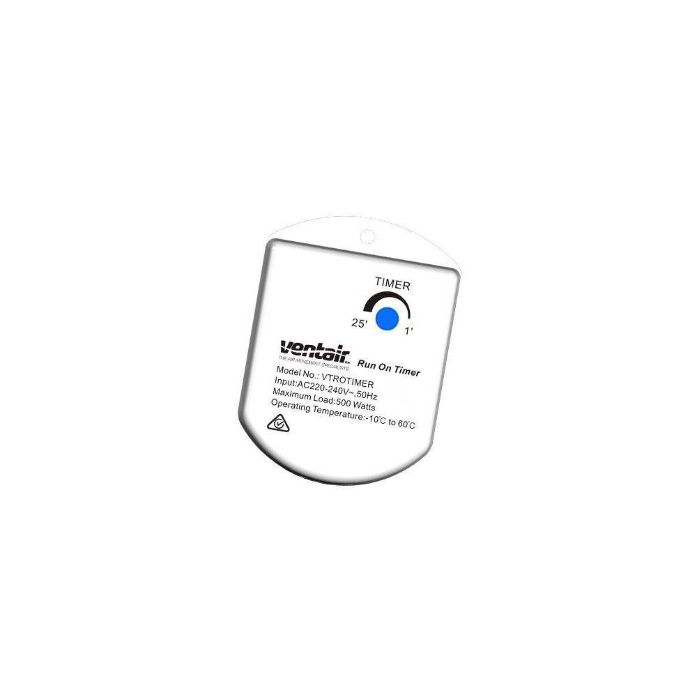 Exhaust Fan run on timer