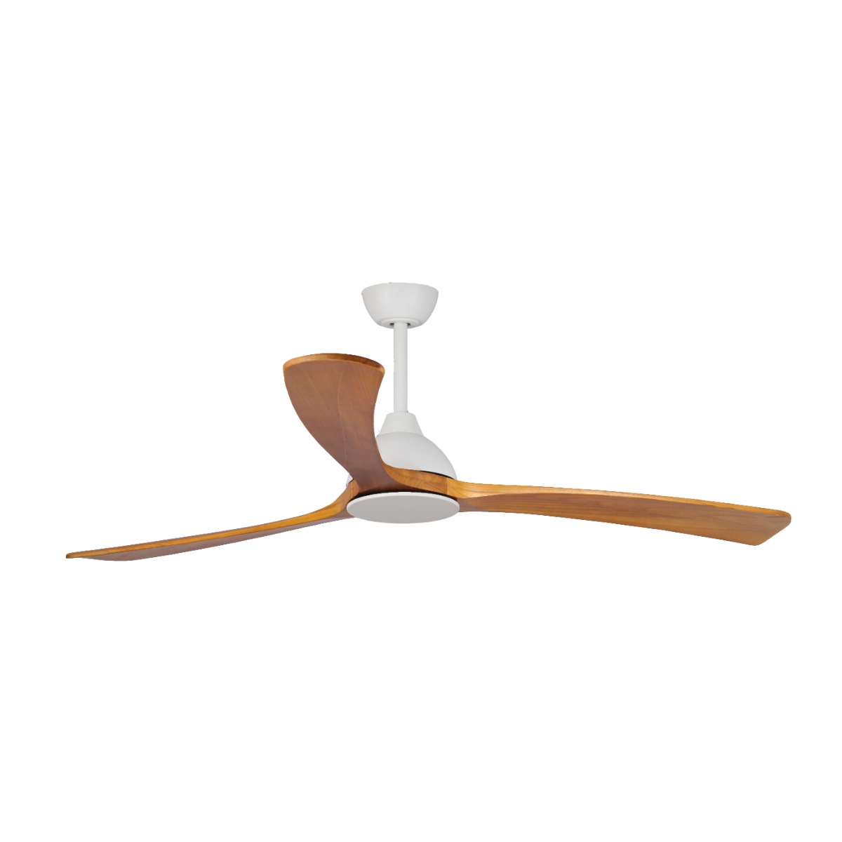 Fanco Fans Sanctuary Fan 70" White Motor Teak Blades