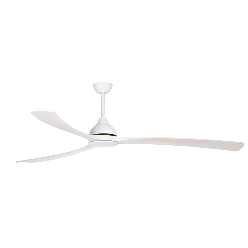 Fanco Sanctuary 86inch White Blade Kit with white motor
