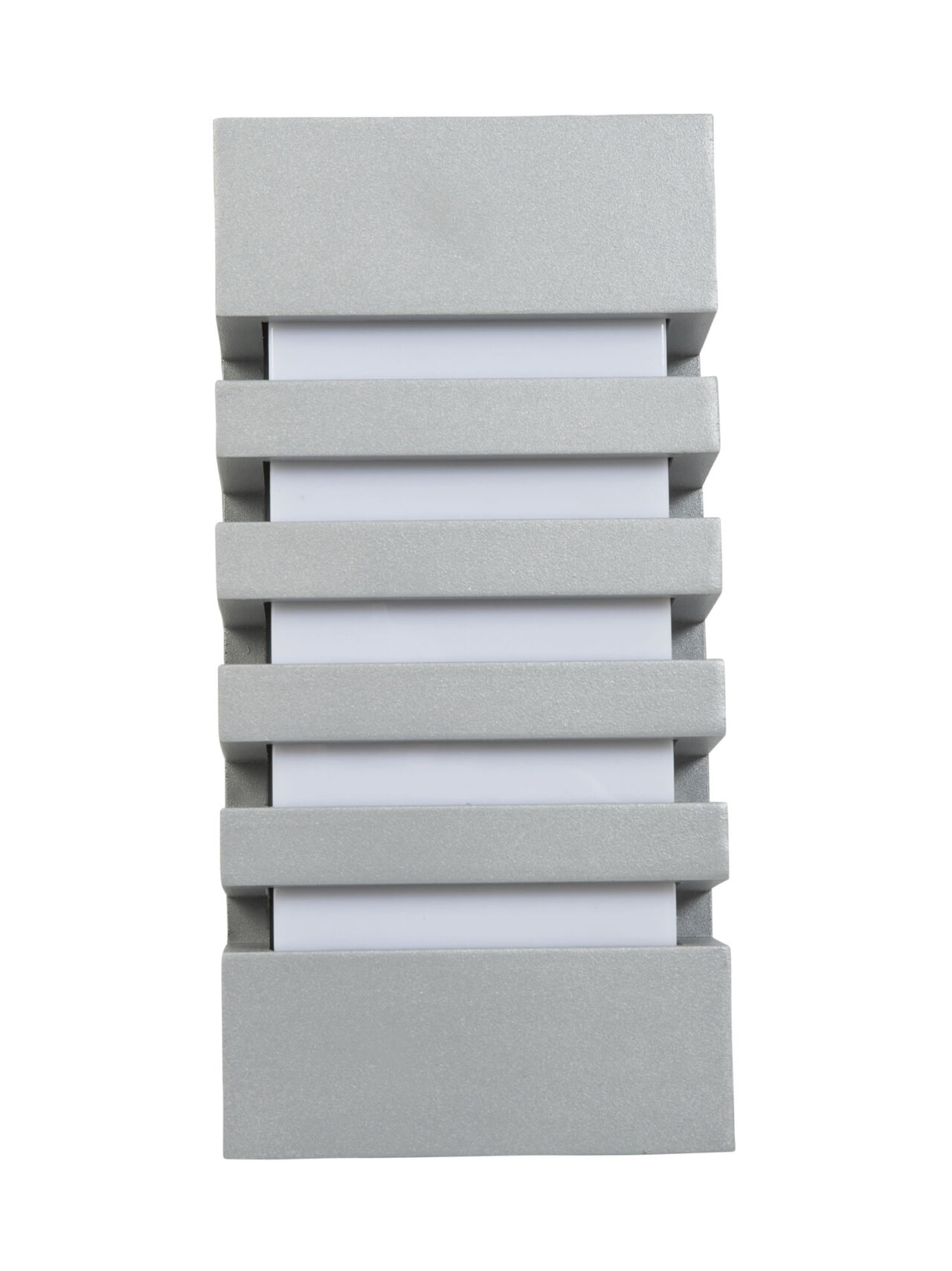 Fiorentino Lighting Sbarra Exterior Bunker Light Silver